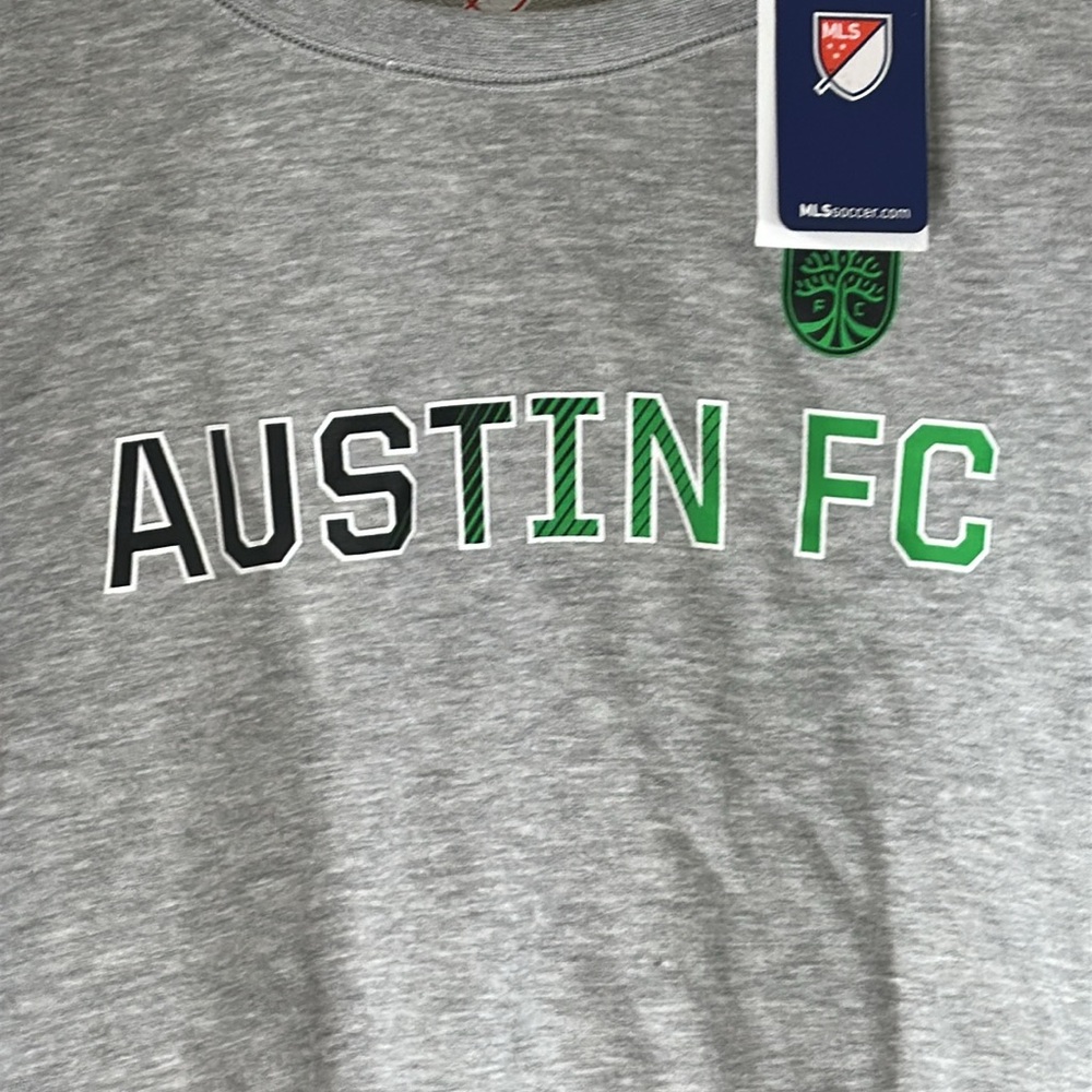 NWT MLS Austin FC Gray Sweatshirt Size L - Picture 4 of 5